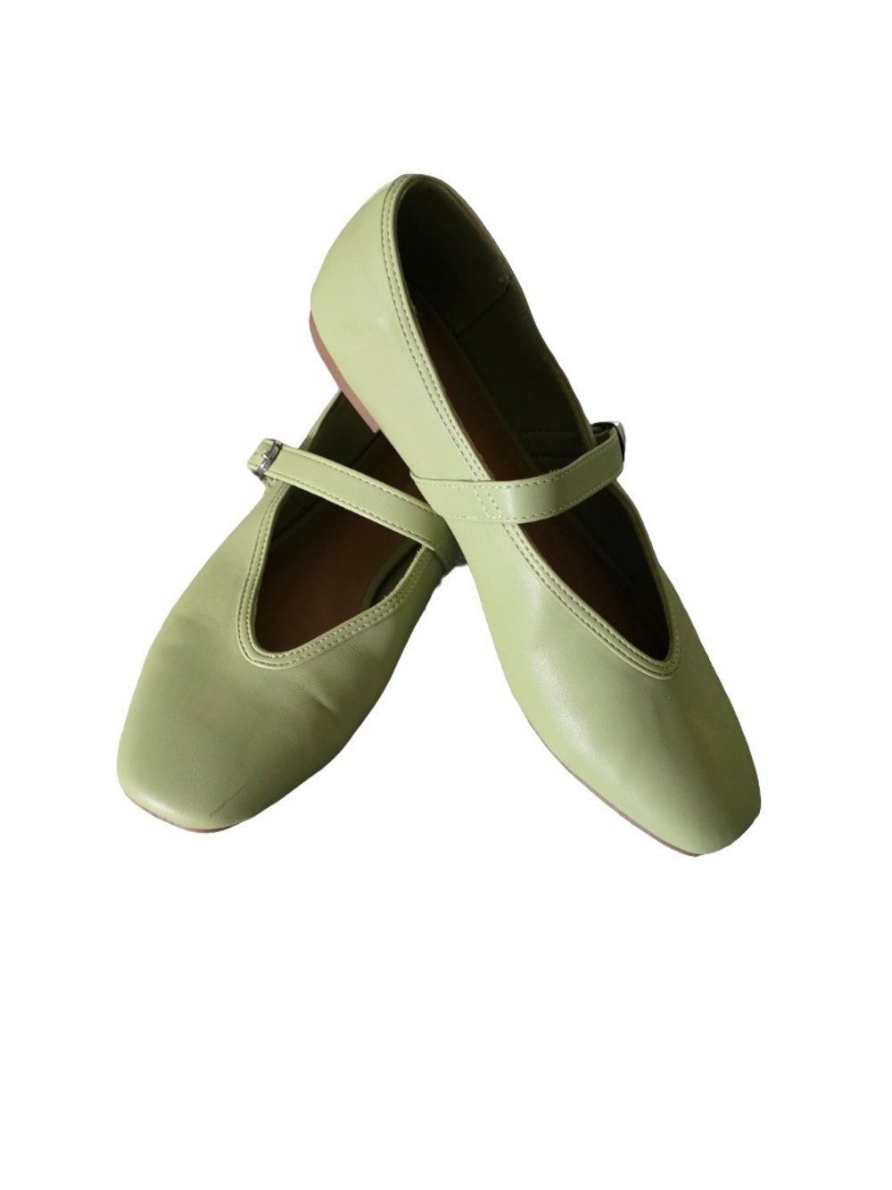 Women’s Mary Jane Ballet Flats - Pistachio Green